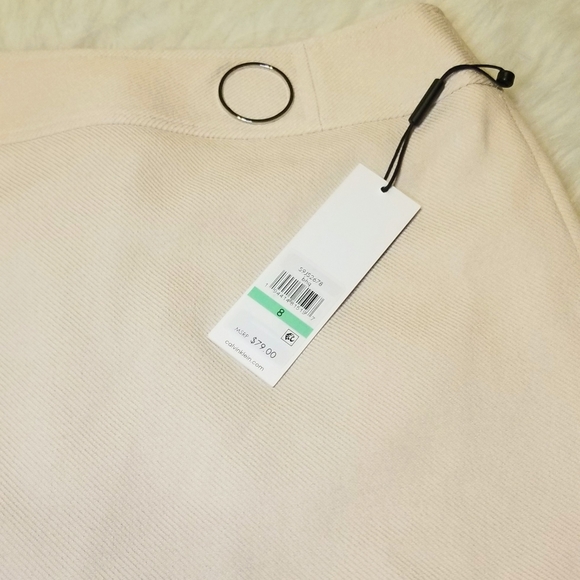 CALVIN KLEIN Twill Suit Skirt - Picture 11 of 14